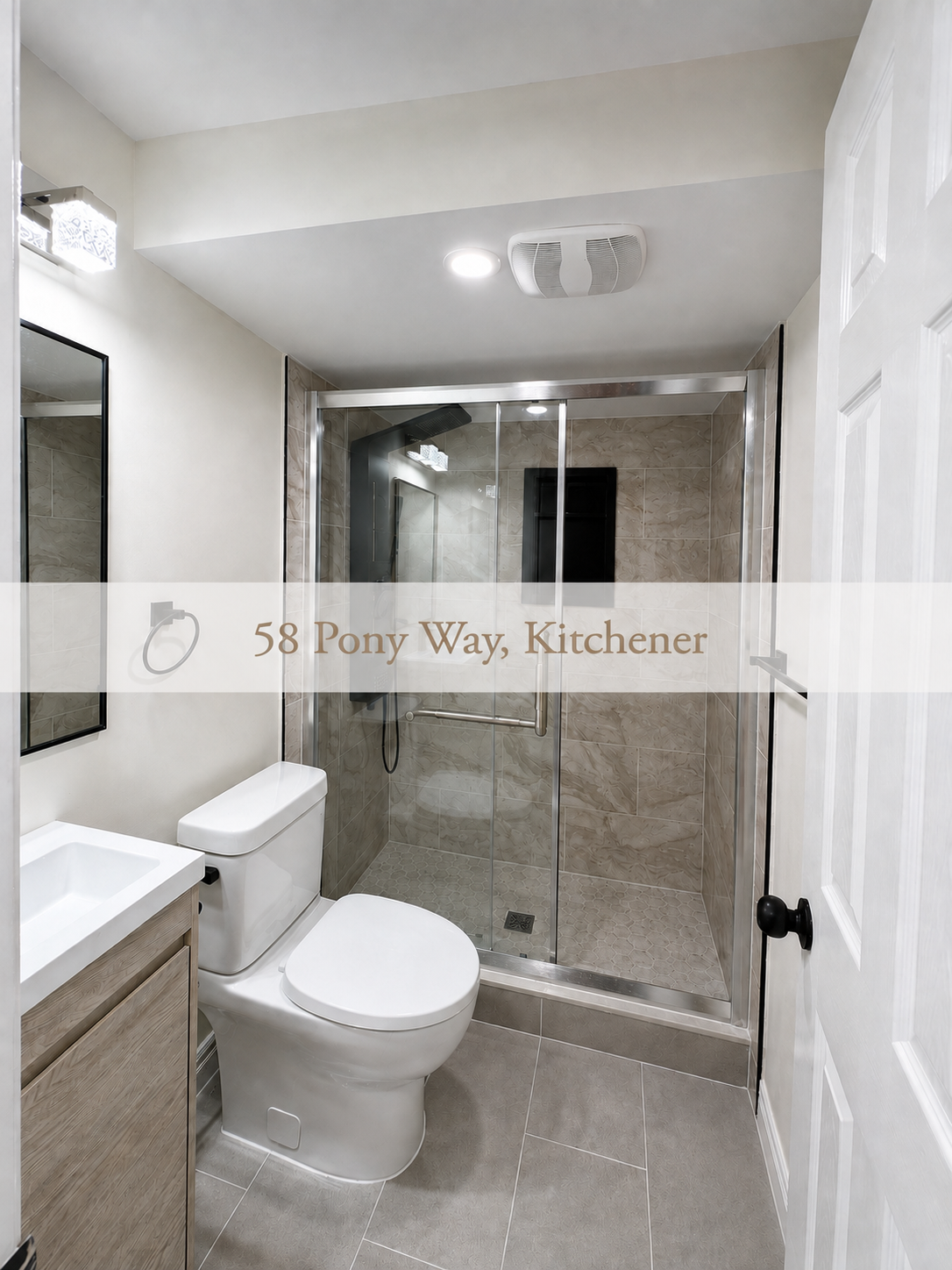 Bathroom upgrade - modern neutral